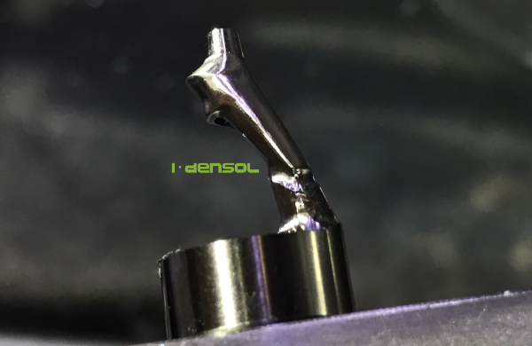 Milling premilled abutment in Idensol